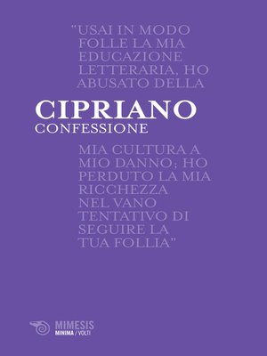 cover image of Confessione